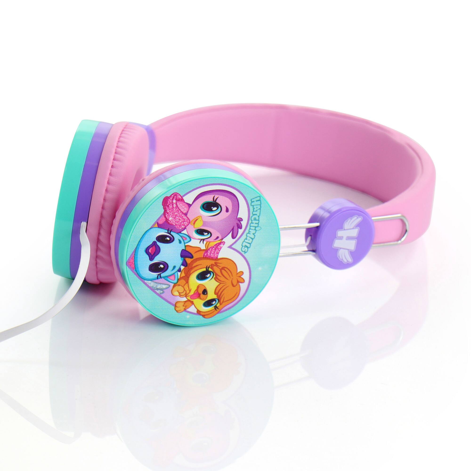Hatchimals Pink High Quality Wired Headphones